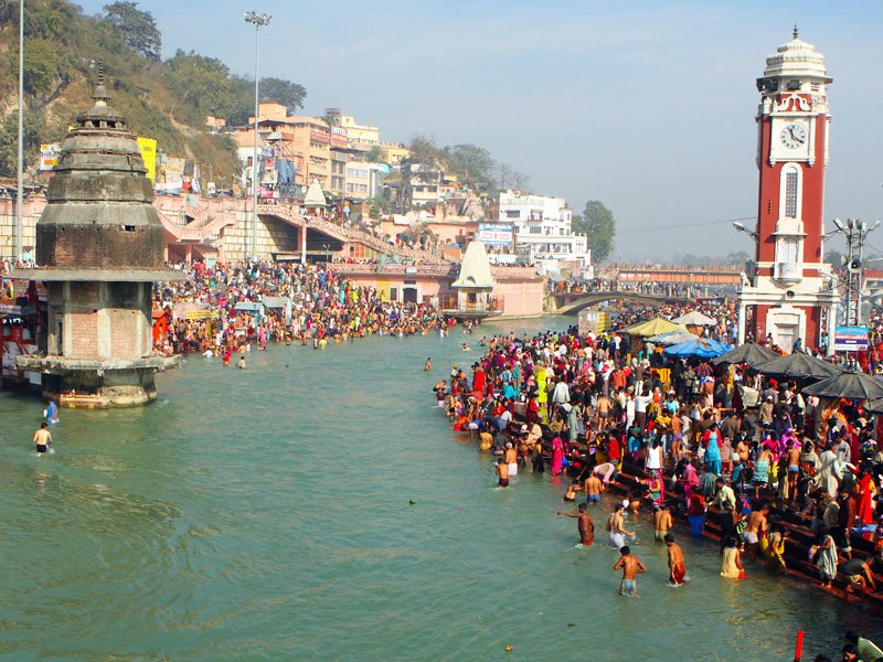 Holy Bath in Haridwar and Rishikesh